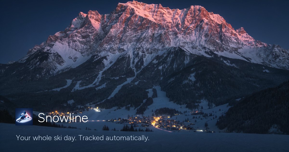 Snowline — Track every run